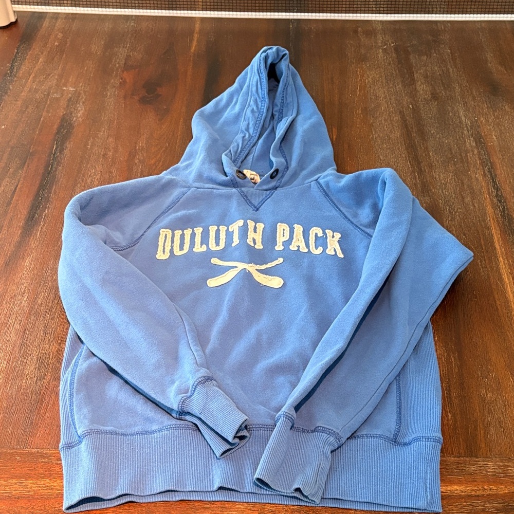 Duluth Pack Blue Kids Hoodie